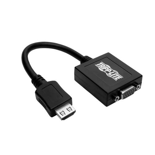 Bild von Tripp Lite P131-06N HDMI zu VGA mit Audiokonverter-Kabeladapter für Ultrabook/Laptop/Desktop-PC, (Stecker/Buchse), 15,24 cm