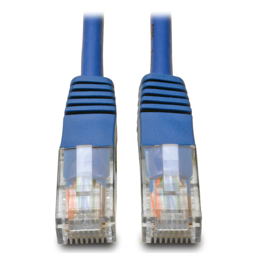 Bild von Tripp Lite N002-001-BL Netzwerkkabel Blau 0,30 m Cat5e U/UTP (UTP)