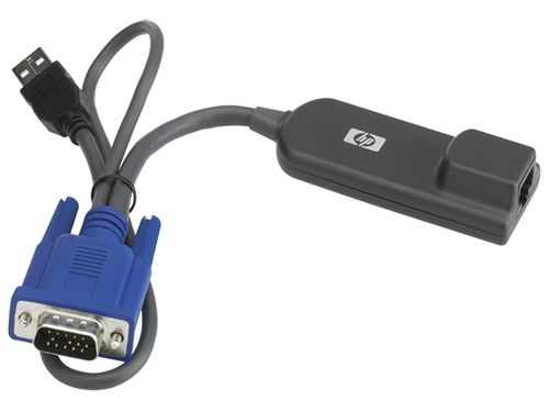 Bild von Hewlett Packard Enterprise KVM Console USB Interface Adapter Tastatur/Video/Maus (KVM)-Kabel Schwarz