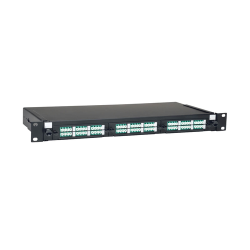 Bild von Tripp Lite N492-036-LCLC-E Glasfaser-Patch Panel-Gehäuse mit 36 Anschlüssen, 1-HE-Rack-Montage (LC/LC)