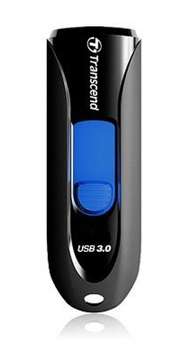 Bild von Transcend JetFlash 790 64GB USB-Stick USB Typ-A 3.2 Gen 1 (3.1 Gen 1) Schwarz, Blau