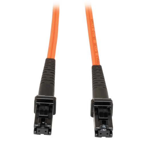 Bild von Tripp Lite N312-01M InfiniBand/Glasfaserkabel 1 m MT-RJ OFNR Schwarz, Orange