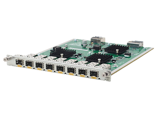 Bild von HPE MSR 8-port 1000BASE-X HMIM Netzwerk-Switch-Modul