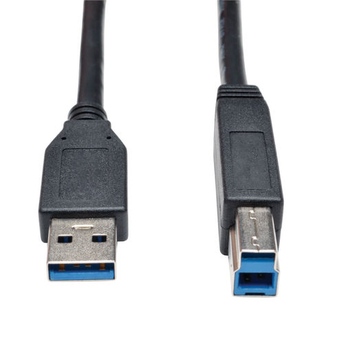 Bild von Tripp Lite U322-003-BK USB Kabel USB 3.2 Gen 1 (3.1 Gen 1) 0,91 m USB B USB A Schwarz