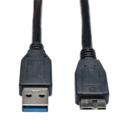 Bild von Tripp Lite U326-006-BK USB Kabel USB 3.2 Gen 1 (3.1 Gen 1) 1,83 m USB A Micro-USB B Schwarz