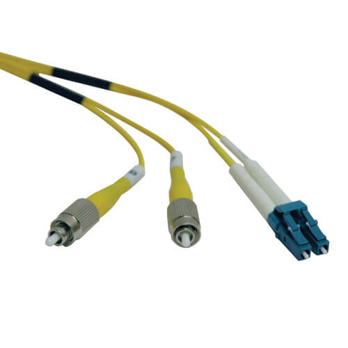 Bild von Tripp Lite N378-02M InfiniBand/Glasfaserkabel 2 m Gelb