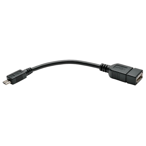 Bild von Tripp Lite U052-06N USB Kabel 0,15 m Micro-USB B USB A Schwarz