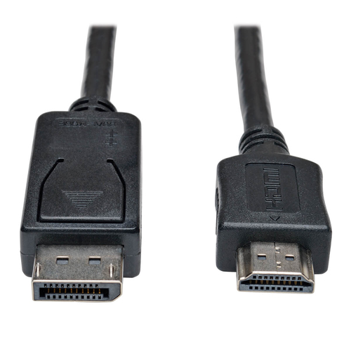 Bild von Tripp Lite P582-010 DisplayPort-auf-HDMI-Kabeladapter (Stecker/Stecker), 3 m