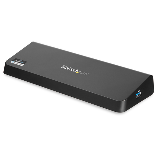 Bild von StarTech.com USB 3.0 Dockingstation für zwei Monitore mit HDMI & 4K DisplayPort - USB 3.0 auf 4x USB-A, Ethernet, HDMI und DP - USB Typ A Universal Dockingstation für Mac & Windows