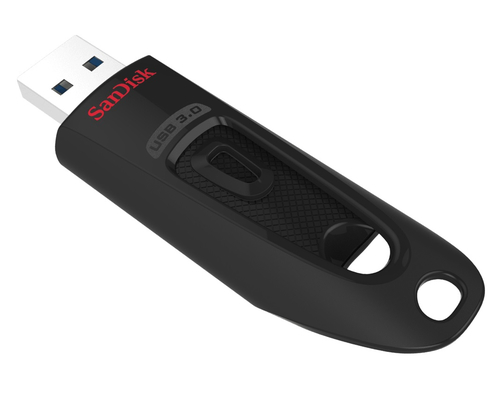 Bild von SanDisk Ultra USB-Stick 128 GB USB Typ-A 3.2 Gen 1 (3.1 Gen 1) Schwarz