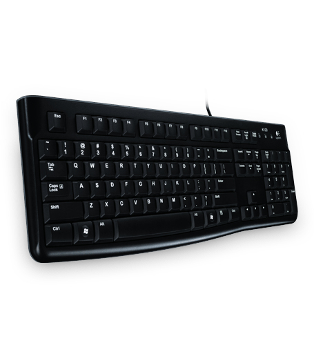 Bild von Logitech K120 Corded Keyboard Tastatur USB QWERTZ Slowakisch Schwarz