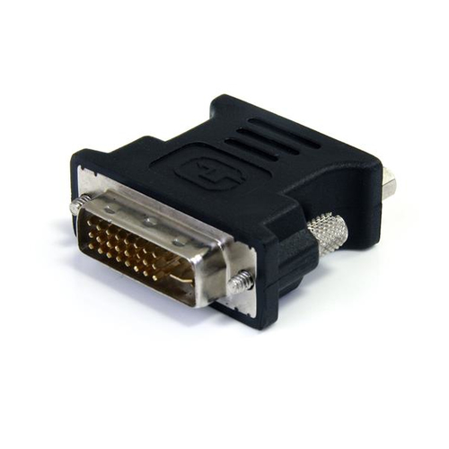 Bild von StarTech.com DVI auf VGA Adapter - DVI-I zu VGA Kabel Adapter St/Bu - Schwarz - 10er Pack