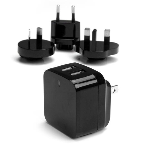 STARTECH 2 PORT USB TRAVEL WALL CHARGER