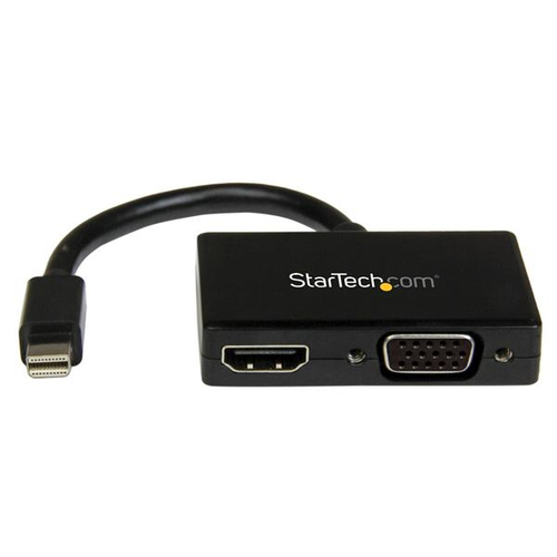 Bild von StarTech.com Reise A/V Adapter: 2-in-1 Mini DisplayPort auf HDMI oder VGA Konverter