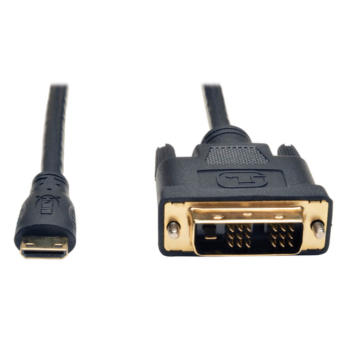 Bild von Tripp Lite P566-006-MINI Videokabel-Adapter 1,83 m DVI-D Mini-HDMI Schwarz