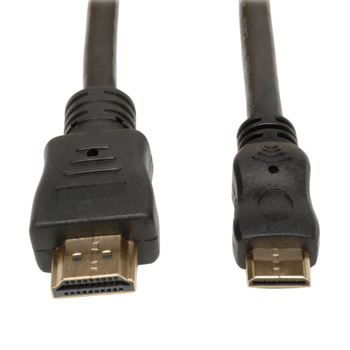 Bild von Tripp Lite P571-010-MINI HDMI-Kabel 3,05 m HDMI Type C (Mini) HDMI Typ A (Standard) Schwarz