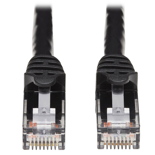 Bild von Tripp Lite N261-010-BK Netzwerkkabel Schwarz 3,05 m Cat6a U/UTP (UTP)