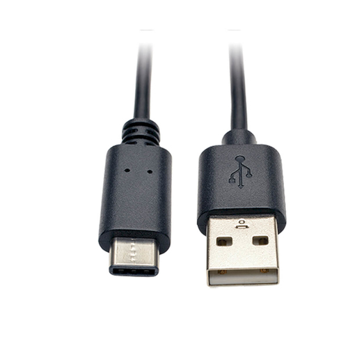 Bild von Tripp Lite U038-003 USB-A-zu-USB-C-Kabel, USB 2.0, (Stecker/Stecker), 0,91 m