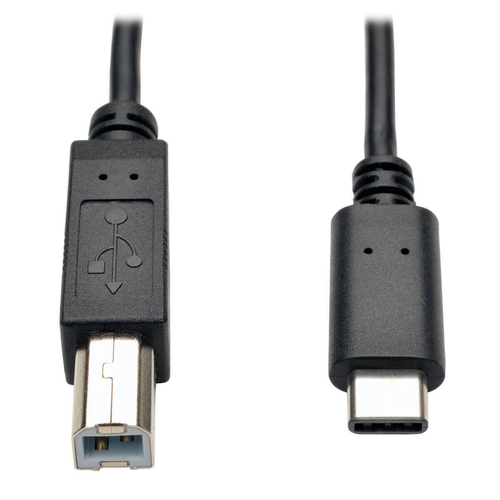 Bild von Tripp Lite U040-006 USB Kabel USB 2.0 1,83 m USB B USB C Schwarz