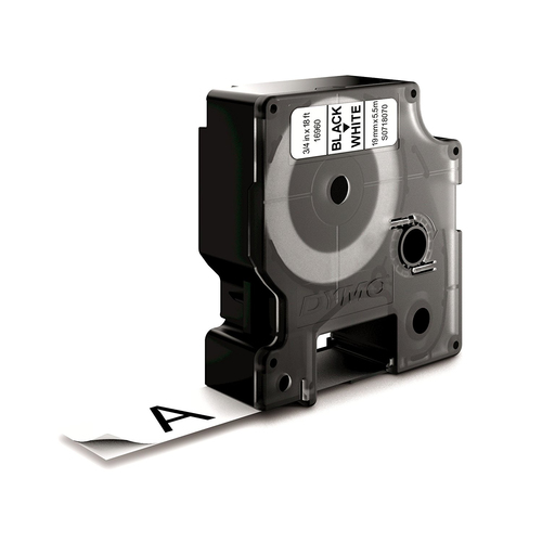 Bild von DYMO D1 - Hochleistungsetiketten - Schwarz auf Weiß - 19mm x 5.5m