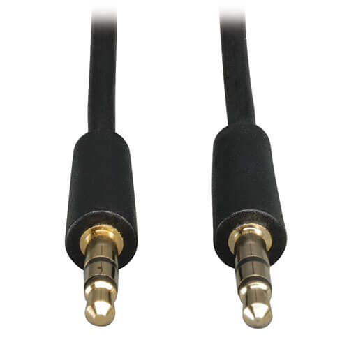 Bild von Tripp Lite P312-012 Audio-Kabel 3,66 m 3.5mm Schwarz