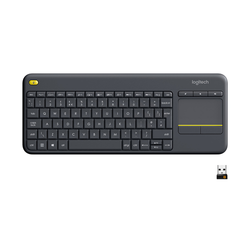 Bild von Logitech K400 Plus Tv Tastatur Universal RF Wireless QWERTZ Schweiz Schwarz