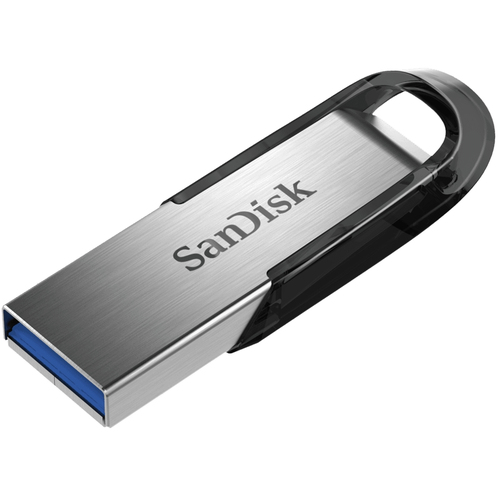 Bild von SanDisk Ultra Flair USB-Stick 32 GB USB Typ-A 3.2 Gen 1 (3.1 Gen 1) Schwarz, Edelstahl