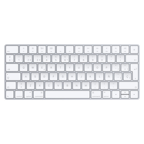 Bild von Apple Magic Tastatur Bluetooth QWERTY Spanisch Weiß