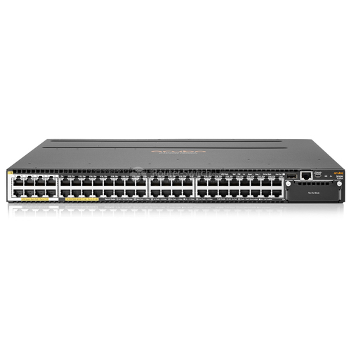 Bild von Aruba 3810M 40G 8 Smart Rate PoE+ 1-slot Managed L3 Gigabit Ethernet (10/100/1000) Power over Ethernet (PoE) 1U Schwarz