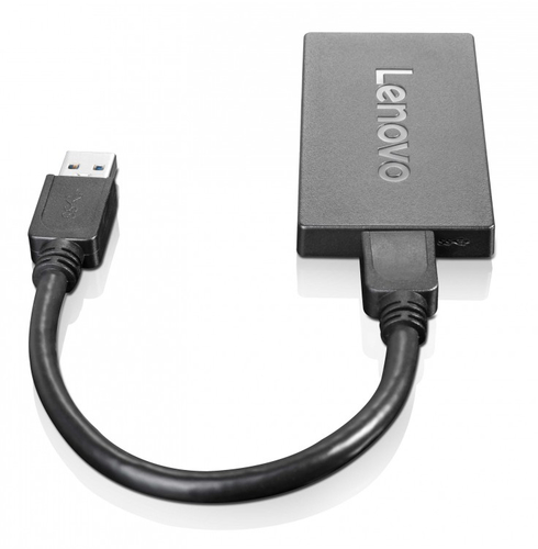 Bild von Lenovo 4X90J31021 USB-Grafikadapter 3840 x 2160 Pixel Schwarz