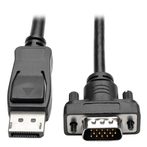 Bild von Tripp Lite P581-010-VGA-V2 Videokabel-Adapter 3,05 m DisplayPort Schwarz