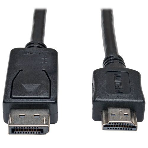 Bild von Tripp Lite P582-015 DisplayPort-auf-HDMI-Kabeladapter (Stecker/Stecker), 4,57 m