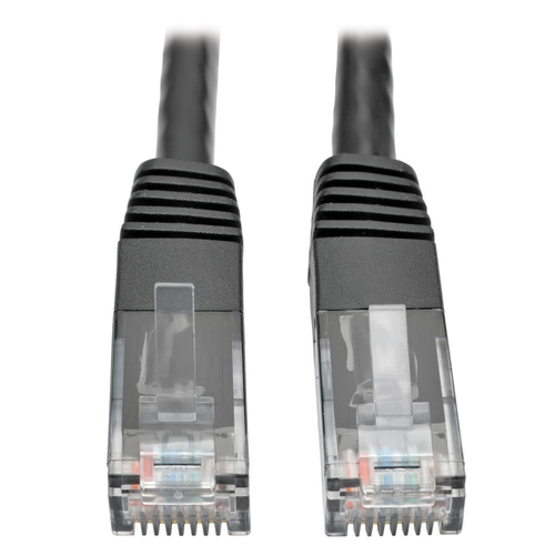 Bild von Tripp Lite N200-007-BK Netzwerkkabel Schwarz 2,1336 m Cat6 U/UTP (UTP)