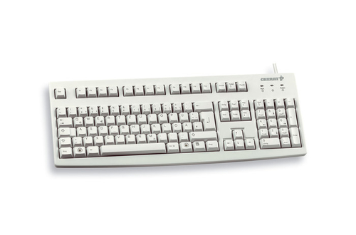 Bild von CHERRY G83-6105LUNGB-0 Tastatur Universal USB QWERTY Englisch Grau