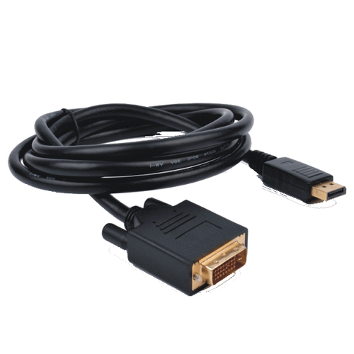 Bild von M-Cab DisplayPort 1.2 - DVI (24+1) Anschlusskabel, St/St, 2m, gold