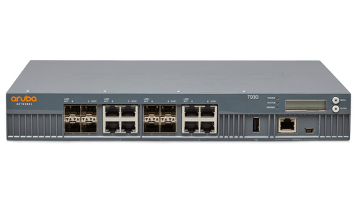 Bild von Hewlett Packard Enterprise Aruba 7030 (RW) Netzwerk-Management-Gerät 8000 Mbit/s Eingebauter Ethernet-Anschluss