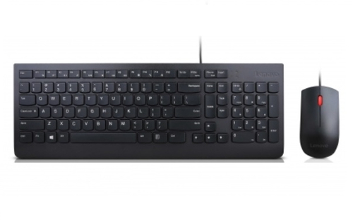 Bild von Lenovo 4X30L79923 Tastatur Maus enthalten Universal USB QWERTZ Slowenisch Schwarz