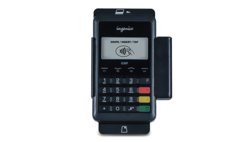 Bild von Elo Touch Solutions EMV Aktive Halterung Terminal Schwarz