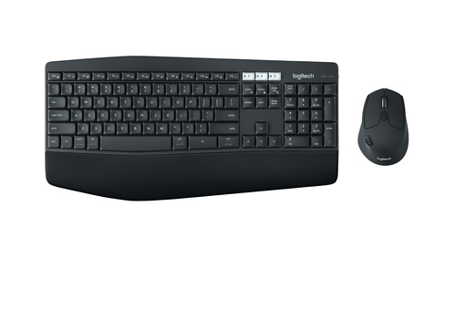 Bild von Logitech MK850 Performance Tastatur Maus enthalten Universal RF Wireless + Bluetooth QWERTY US Englisch Schwarz