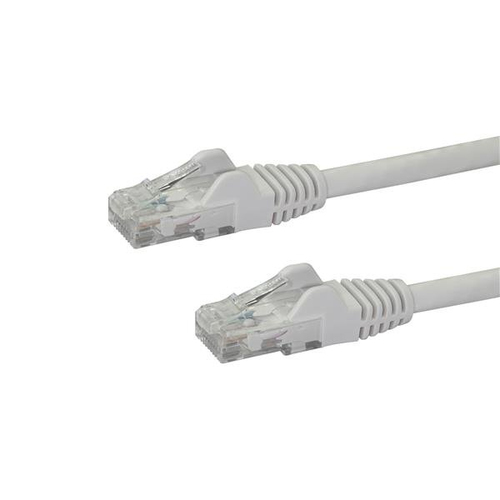 STARTECH 0.5M WHITE CAT6 PATCH CABLE