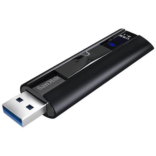 Bild von SanDisk Extreme Pro USB-Stick 128 GB USB Typ-A 3.2 Gen 1 (3.1 Gen 1) Schwarz