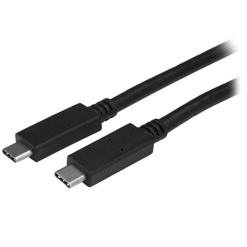 Bild von StarTech.com USB-C Kabel mit Power Delivery (5A) - St/St - 1m - USB 3.1 (10Gbit/s) - Zertifiziert