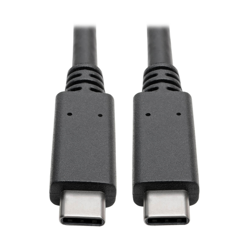 Bild von Tripp Lite U420-003-G2-5A USB-C-Kabel (Stecker/Stecker) – USB 3.2 Gen 2 (10 Gbit/s), 5 A (100 W) Nennstrom, Thunderbolt 3-kompatibel, 0,91 m