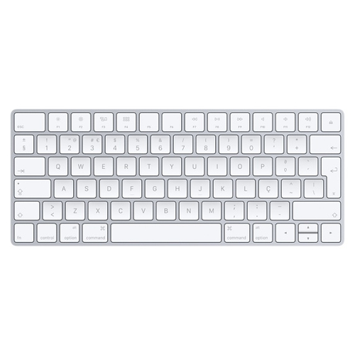 Bild von Apple Magic Tastatur Bluetooth Weiß