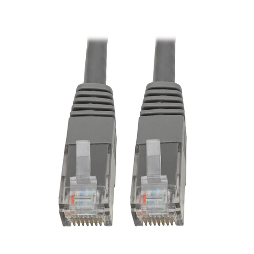 Bild von Tripp Lite N200-010-GY Netzwerkkabel Grau 3,05 m Cat6 U/UTP (UTP)