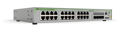 Bild von Allied Telesis GS970M Managed L3 Gigabit Ethernet (10/100/1000) Power over Ethernet (PoE) 1U Grau