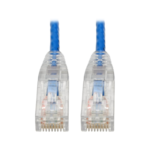 Bild von Tripp Lite N201-S6N-BL Netzwerkkabel Blau 0,15 m Cat6 U/UTP (UTP)