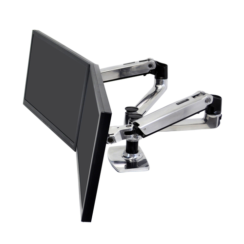 ERGOTRON LX DUAL SIDE BY SIDE ARM POLISH