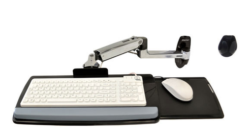 Bild von Ergotron LX Wall Mount Keyboard Arm Silber