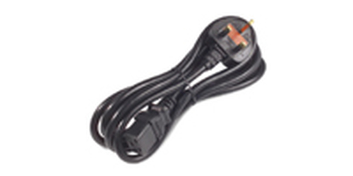 Bild von APC Pwr Cord, 16A, 200-240V, C19 to UK Plug Schwarz 2 m